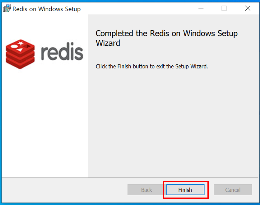 Completed the Redis on Windows Setup