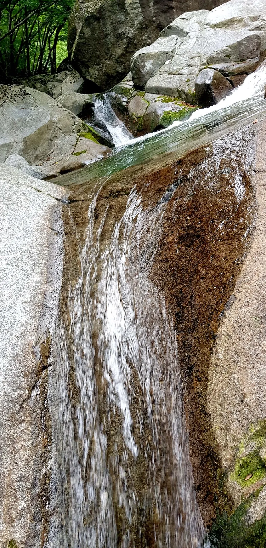 지리산 칠선계곡 계곡치기