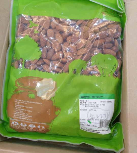  소니가푸드 2020년 햇아몬드 고소하니 맛있네요!