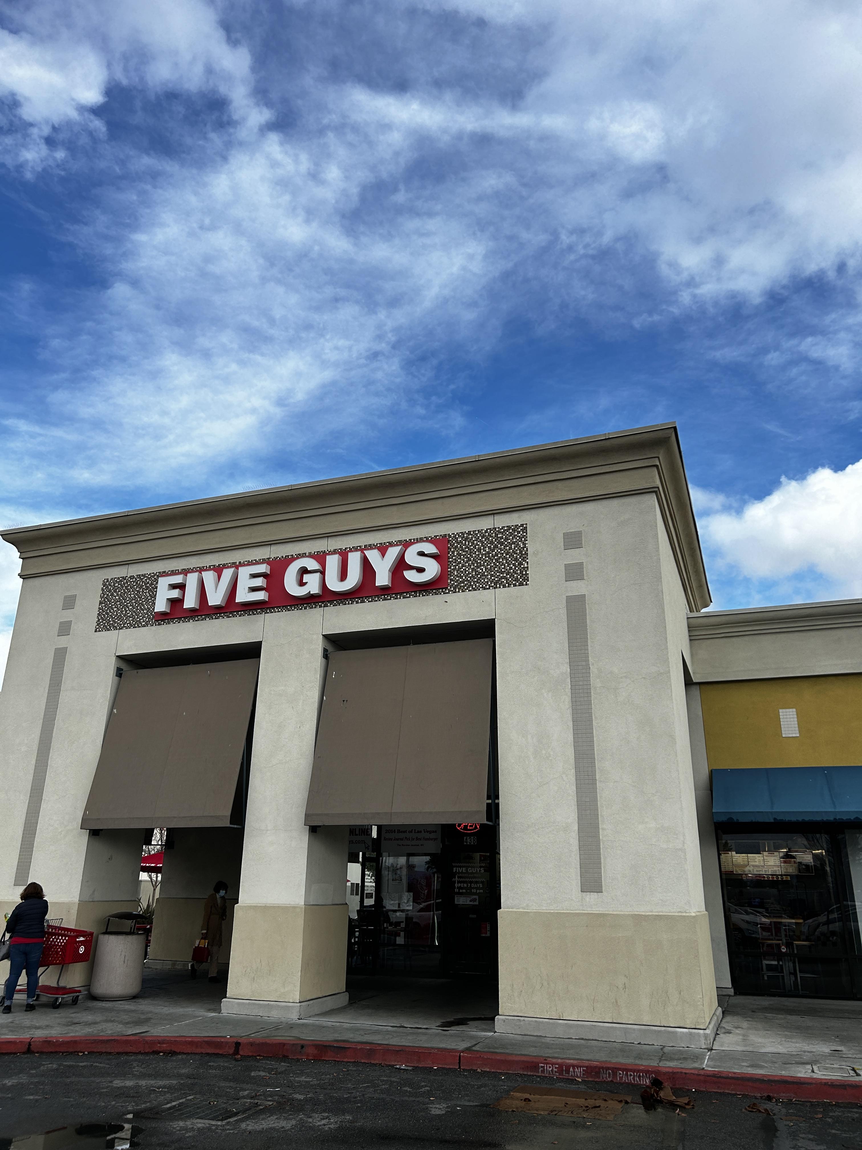 Five Guys 햄버거 (다섯놈들)