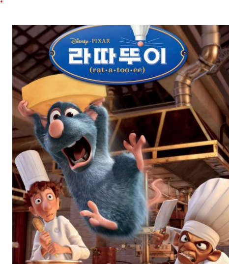 영화 라따뚜이 포스터