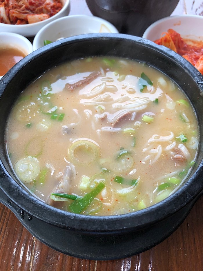  오산IC 근처 맛집 - 청담집 설렁탕