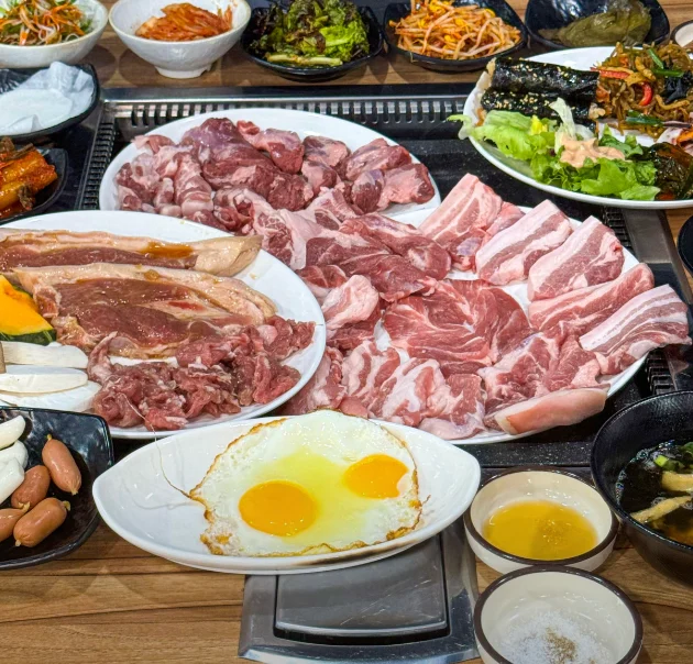 부뜰생고기한돈무한리필