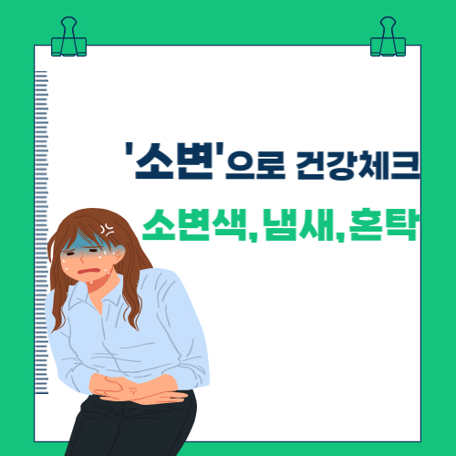  소변(색, 냄새, 혼탁)으로 건강상태 체크하자