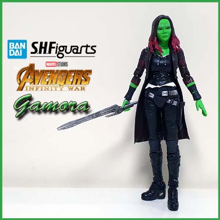  반다이 SHF 가모라 피규어 리뷰 :: Bandai SHFiguarts GAMORA : 어벤져스 인피니티워 ver.