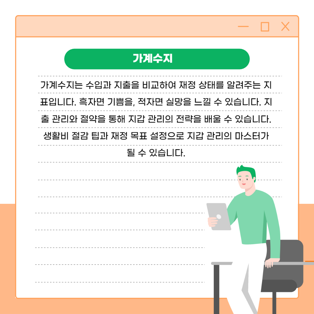 가계수지