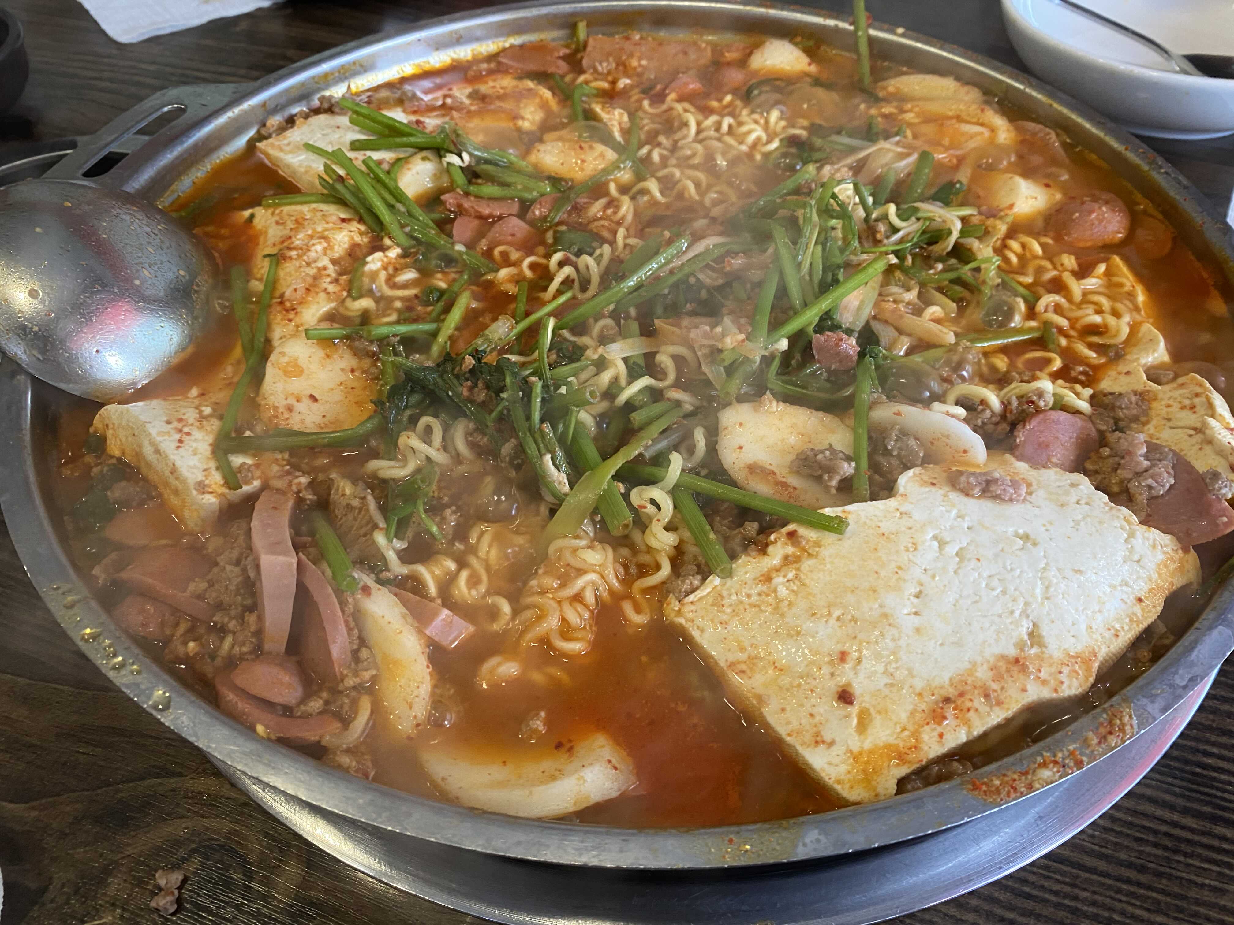 부대찌개완성