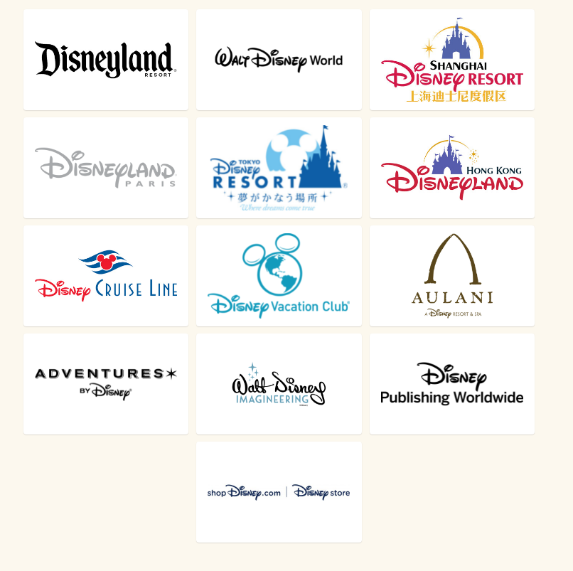 디즈니의 테마파크 브랜드
