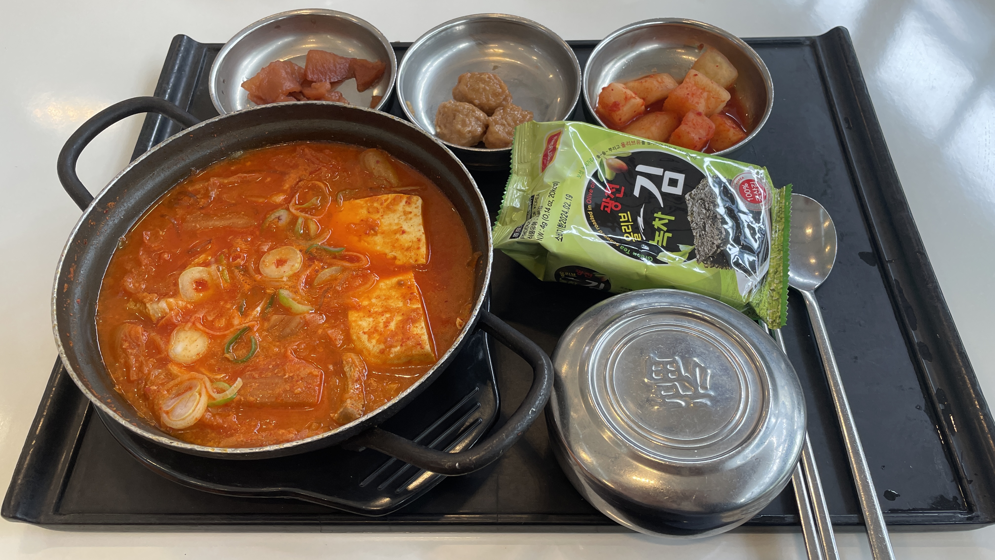 목살김치찌개