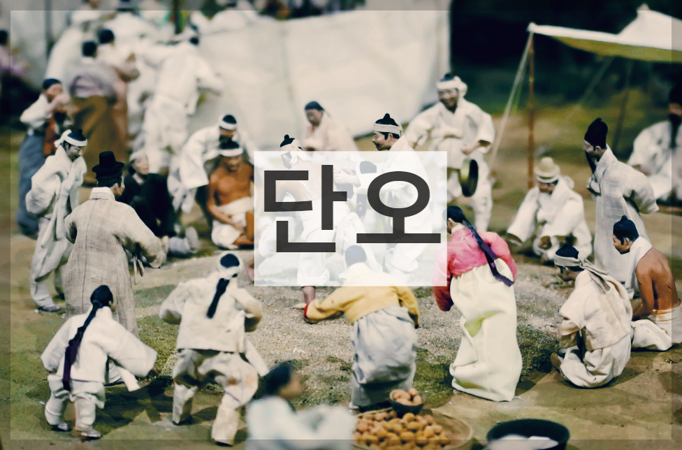  단오 : 1년 중 양기가 가장 왕성한 음력 5월 5일에 지내는 우리나라의 명절