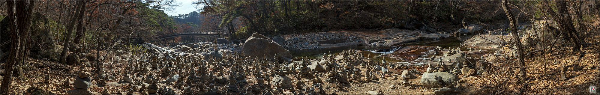  돌탑 _지리산 대원사 계곡
