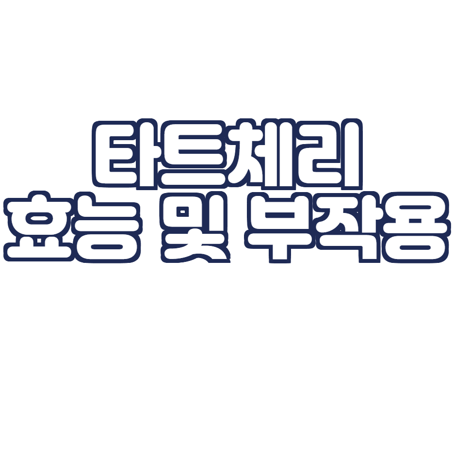 타트체리 효능과 부작용 총 정리!(숙면도움, 다이어트)