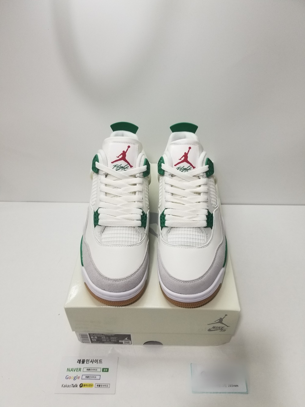  [AIR JORDAN] 에어조던4 레트로 파인 그린 DR5415-103 남성용 (PK공장)