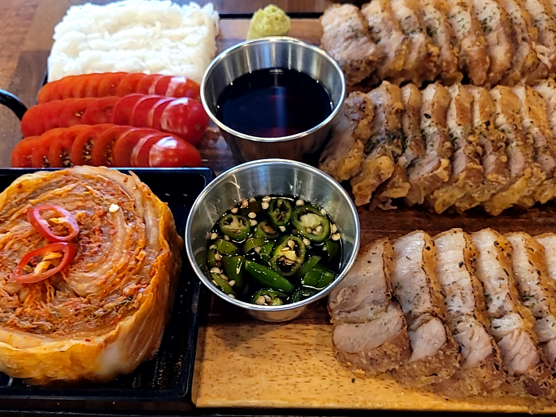  주안역 [래인] 수육튀김,묵은지,계란볶음밥등, 안주맛집.(줄서서 먹긴 처음)