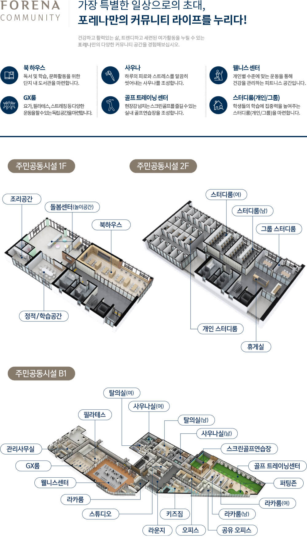 한화 포레나 청주 커뮤니티