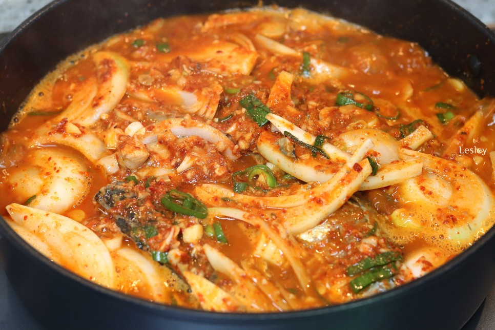 만들기 밥도둑 고등어김치찜 레시피 백종원 고등어김치찜 26
