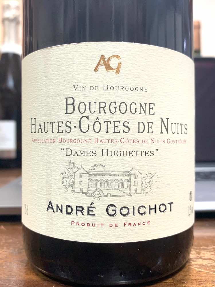 Andre Goichot Bourgogne Hautes-Cotes de Nuits &quot;Dames Huguettes&quot; 2013