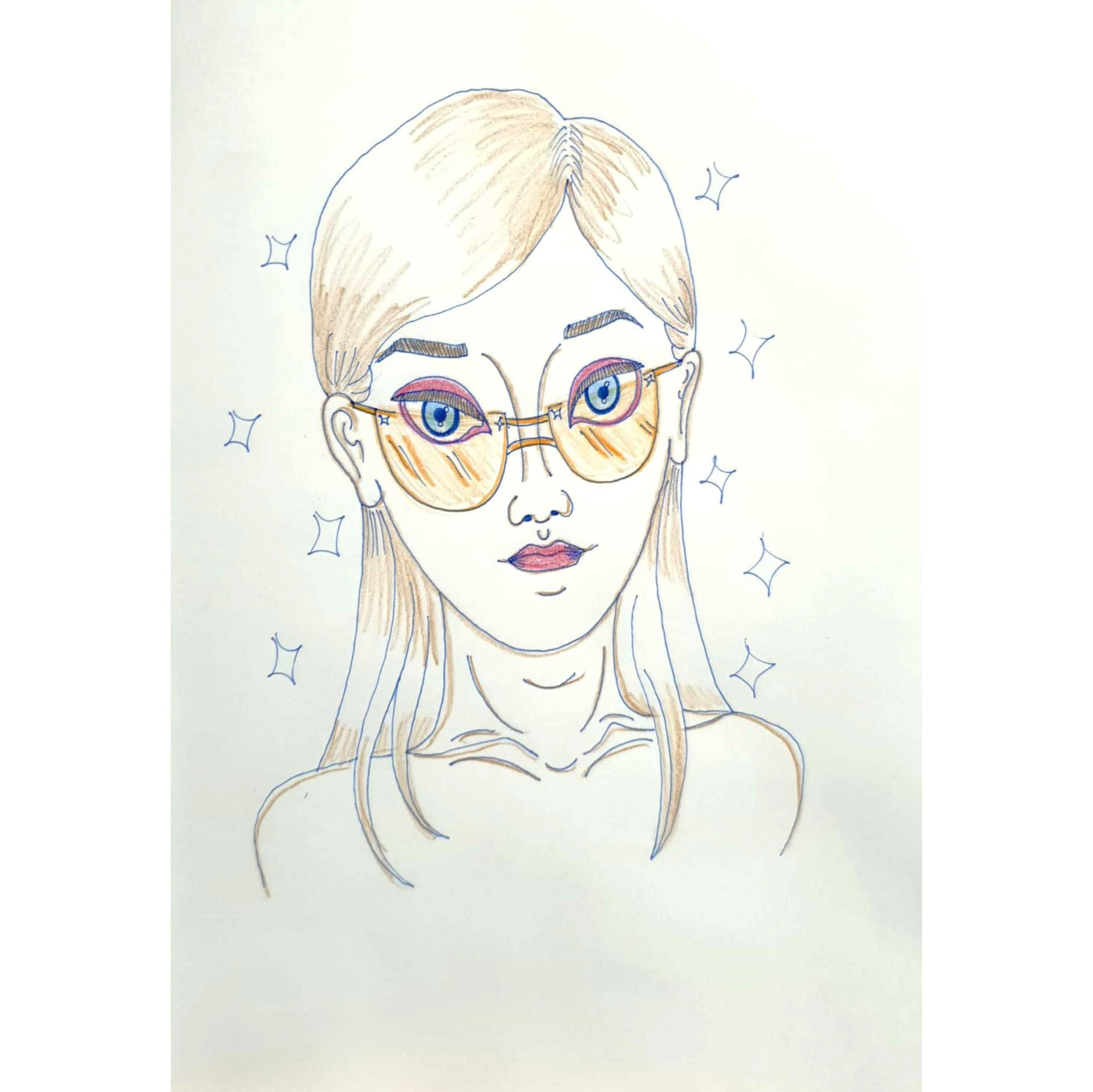  Protect from Light 빛으로부터 보호 / 일러스트 그림 드로잉 / 인물화 그리기
