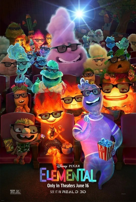  [디즈니 DISNEY/픽사 PIXAR] 엘리멘탈(ELEMENTAL) / 애니메이션 영화 / 영화 추천, 정보