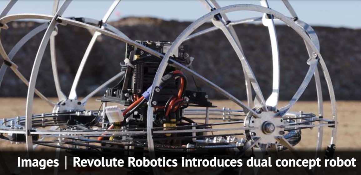  위험 작업용 공중 비행 혁신적 로봇: 레볼루트 로보틱스 VIDEO: Revolute Robotics introduces dual concept robot