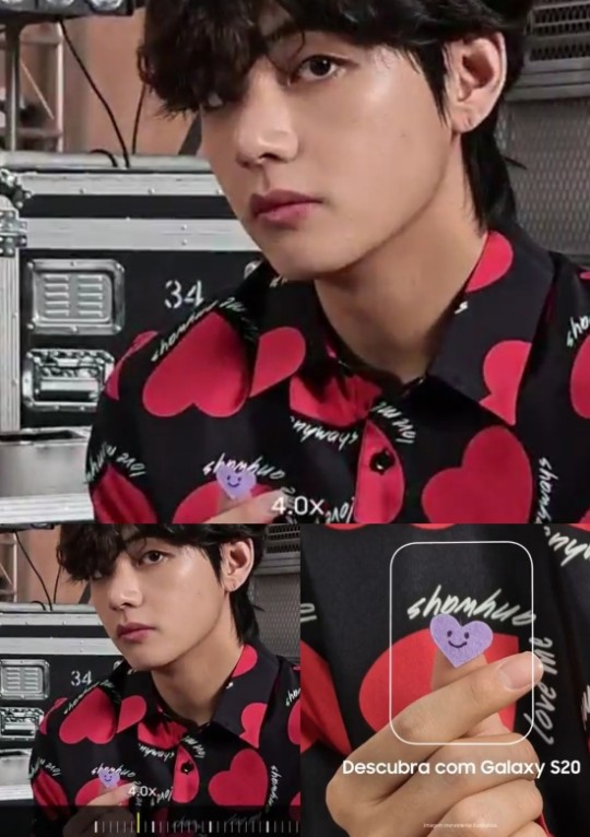  방탄소년단 뷔, SNS 통해 전한 하트 잘생김은 기본