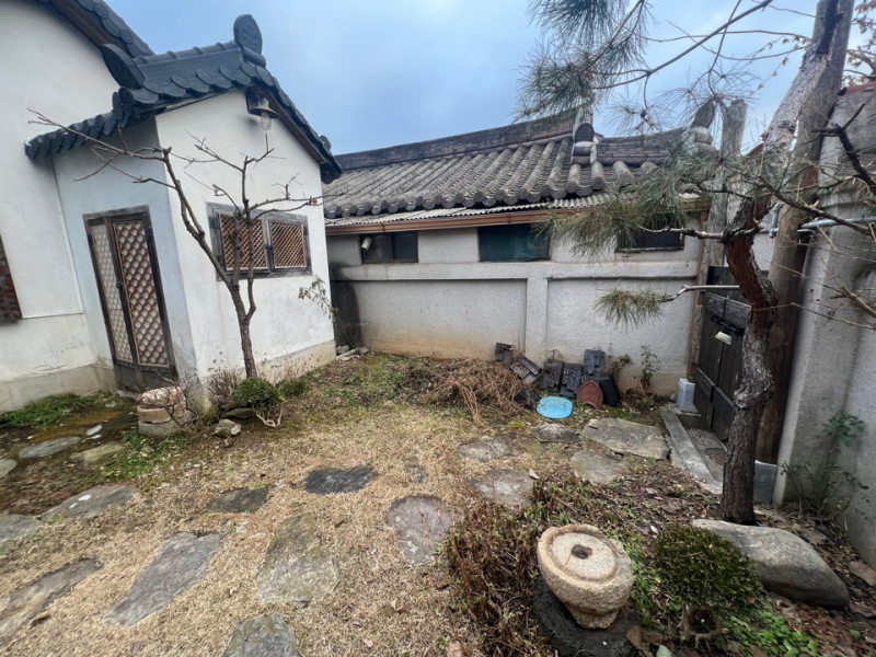 전주 한옥마을 풀빌라 마당 리모델링 전2