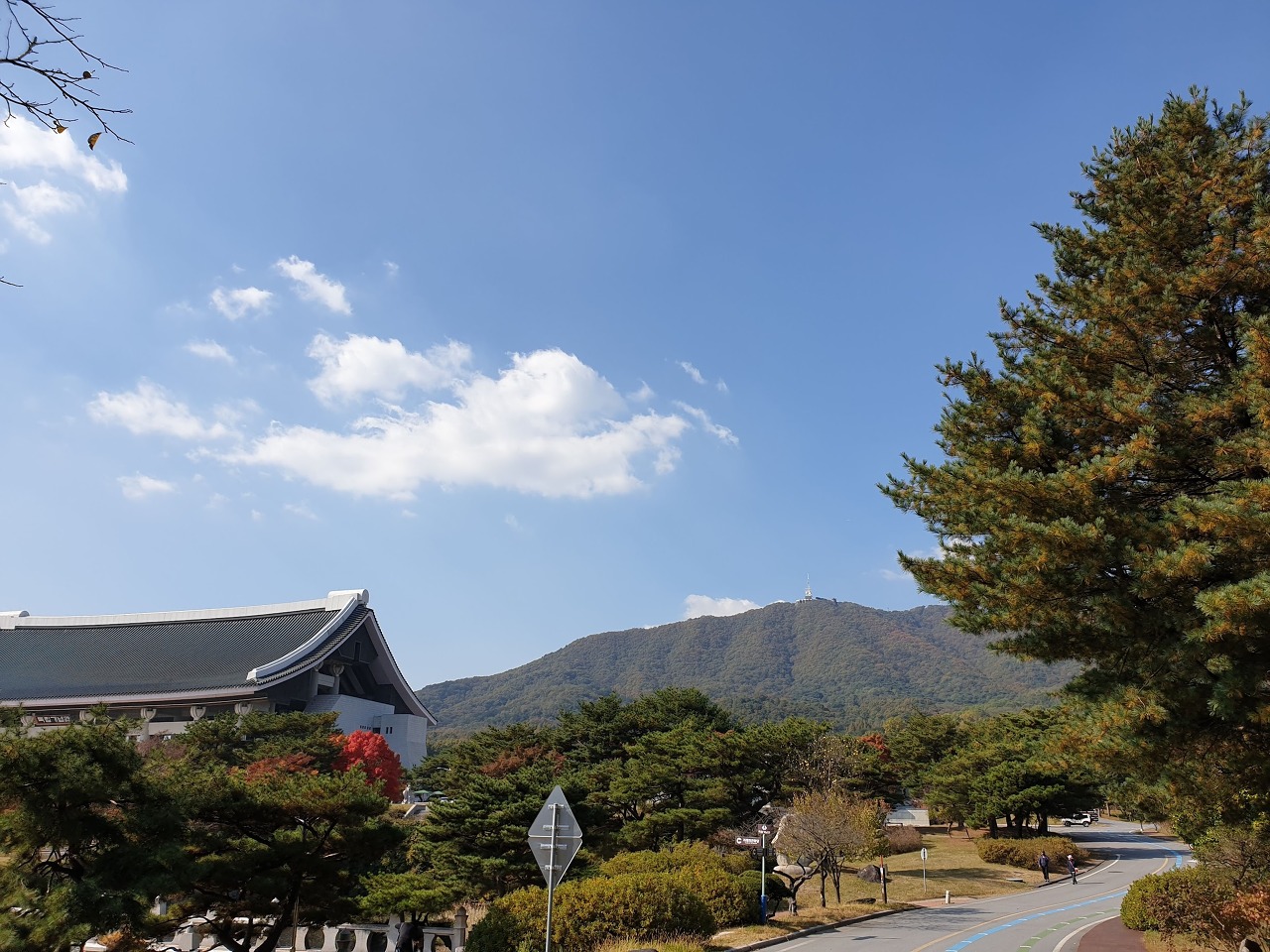  천안 흑성산 독립기념관 출발 등산로