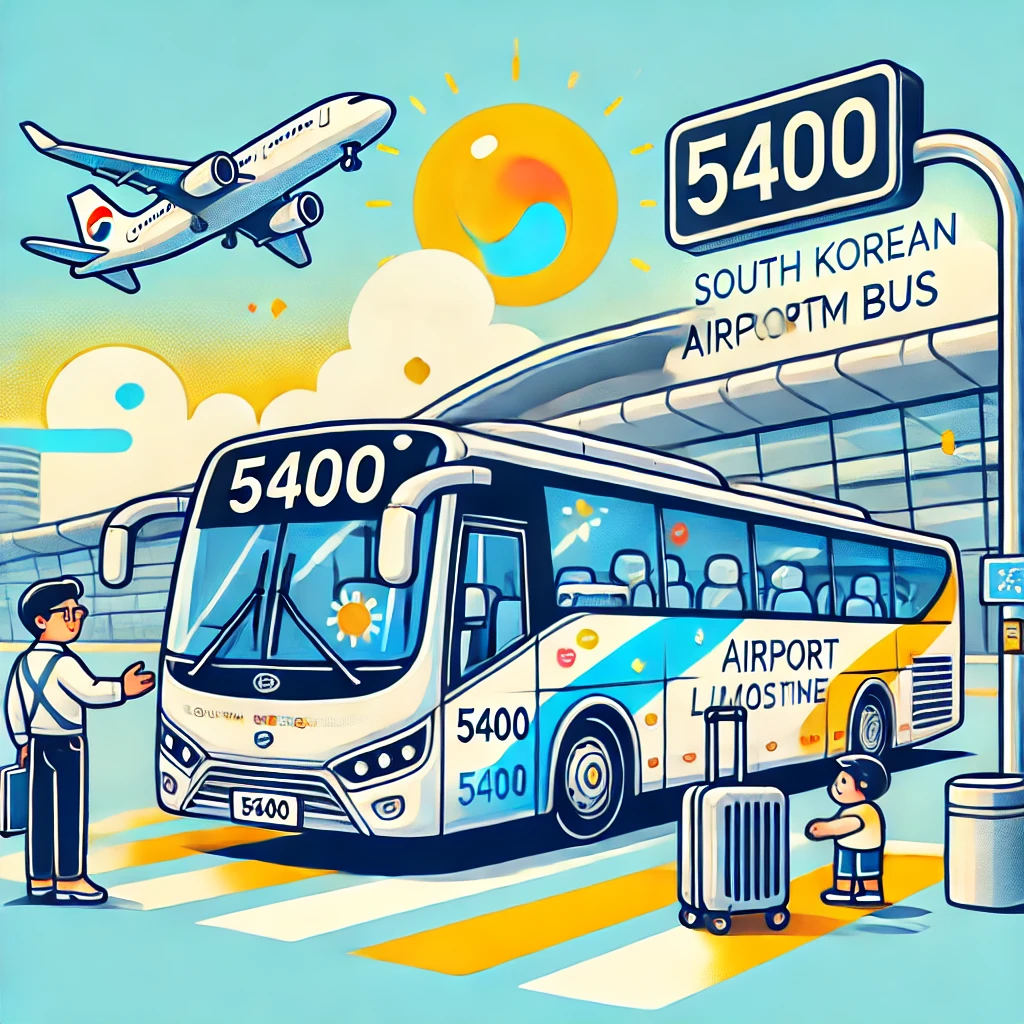 5400번 공항버스 시간표, 공항버스 5400 예매 4