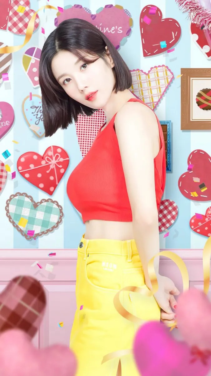  슈퍼스타 아이즈원 발렌타인 챌린지 사진