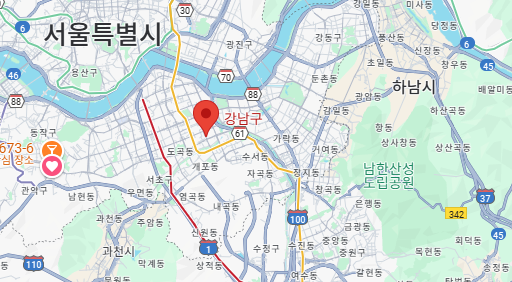 강남구 지도
