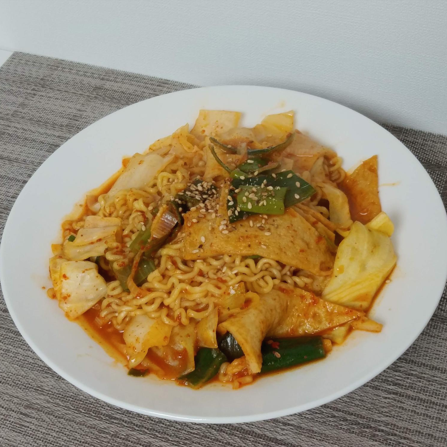  면면 면요리 -- 라볶이, 짜장면, 쫄면