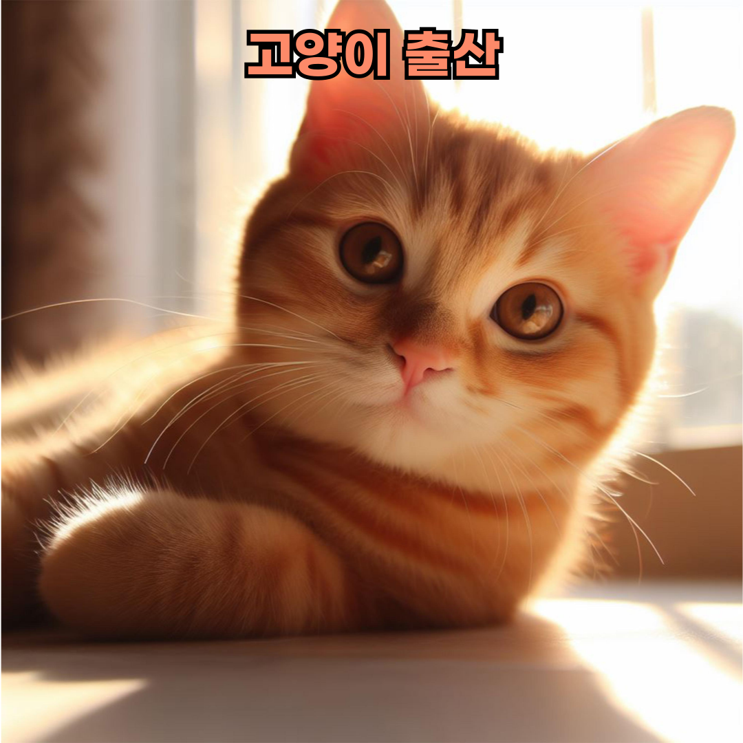 고양이 출산 보양식