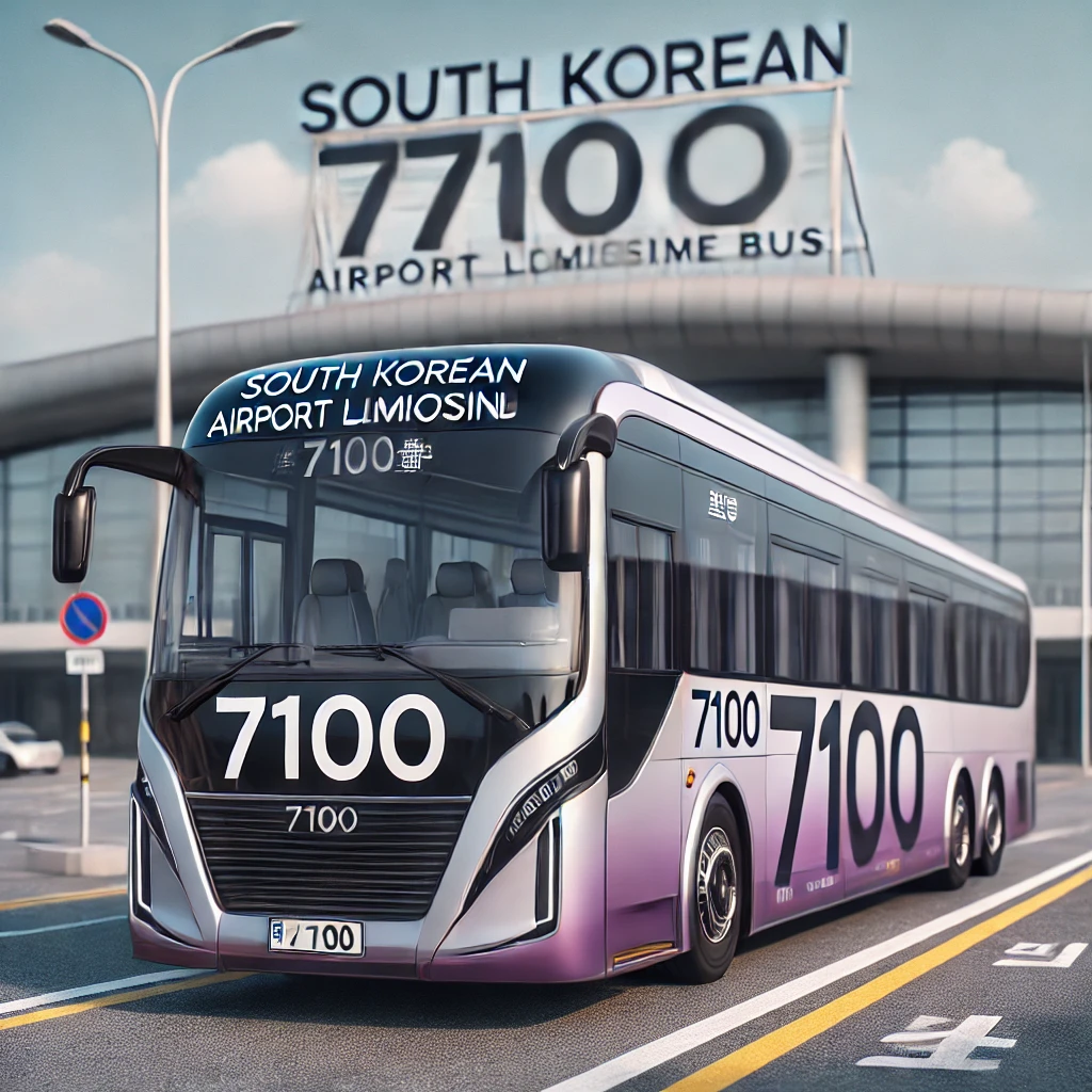 7100번 공항버스 시간표, 공항버스 7100 예매 1