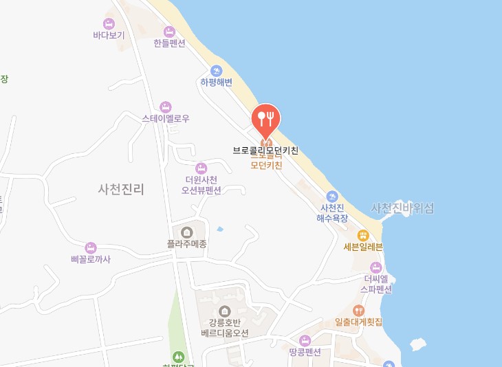 브로콜리모던키친 지도