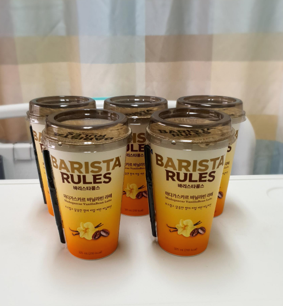 [편의점 커피 추천] 바리스타롤스 마다가스카르 바닐라빈 라떼 후기