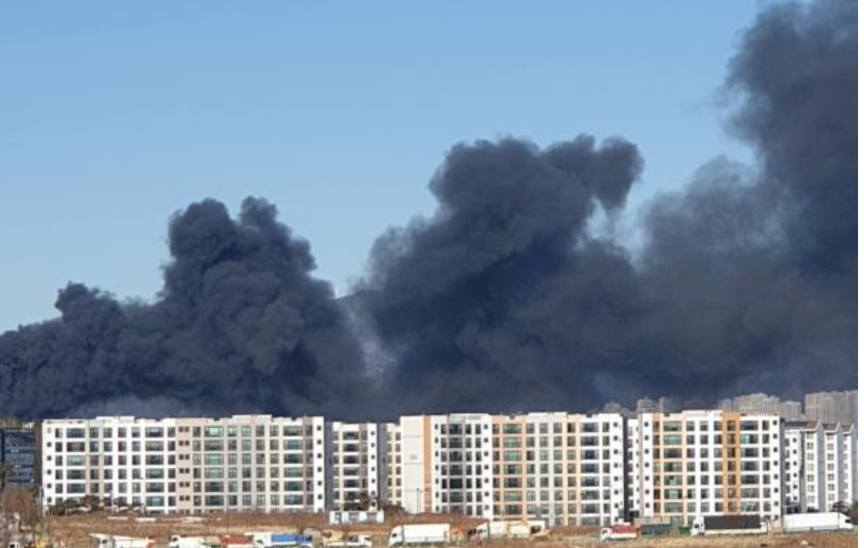  울산 북구 공장 화재 불