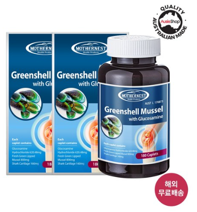 마더네스트 호주 초록홍합 글루코사민 1500mg 180정