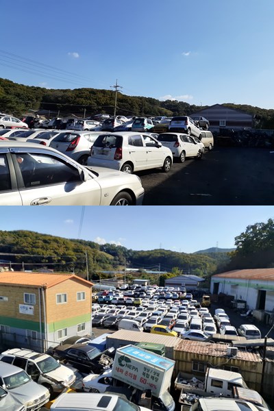  밀양, 마산, 김해 폐차장 총괄 폐차 처리