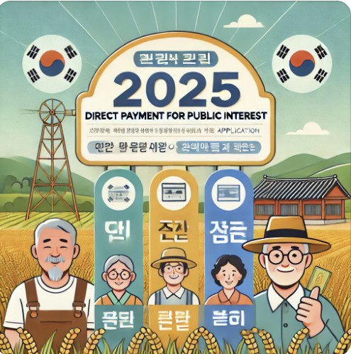 2025년 공익직불금 사진