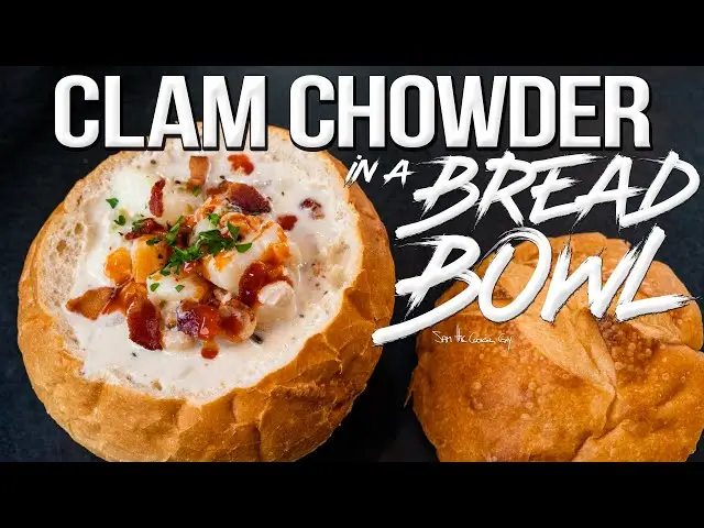 클램 차우더 (Clam Chowder in Sourdough Bread Bowl)