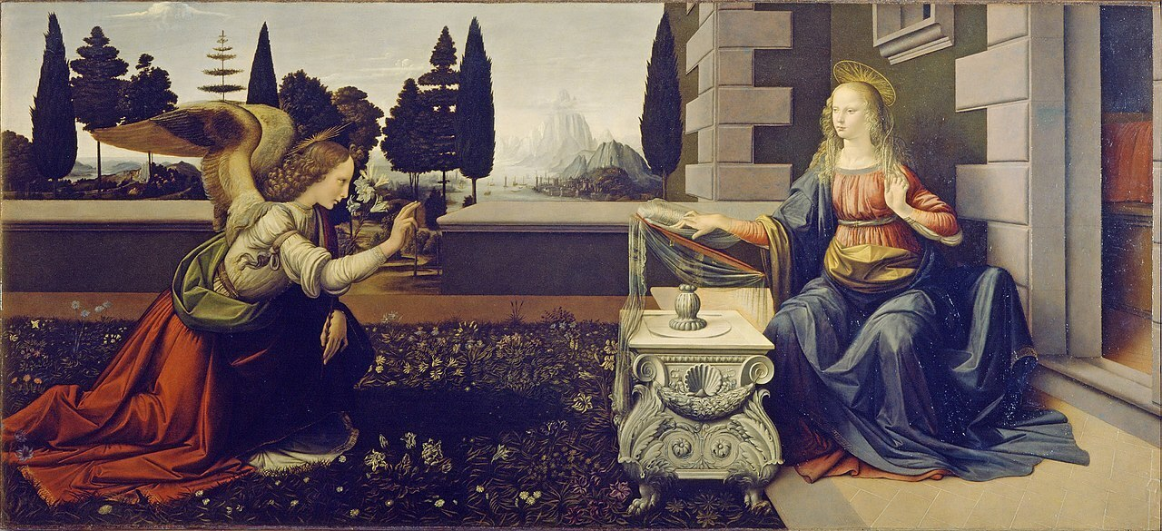  [갤러리] 성모영보 Annunciation: 레오나르도 다빈치