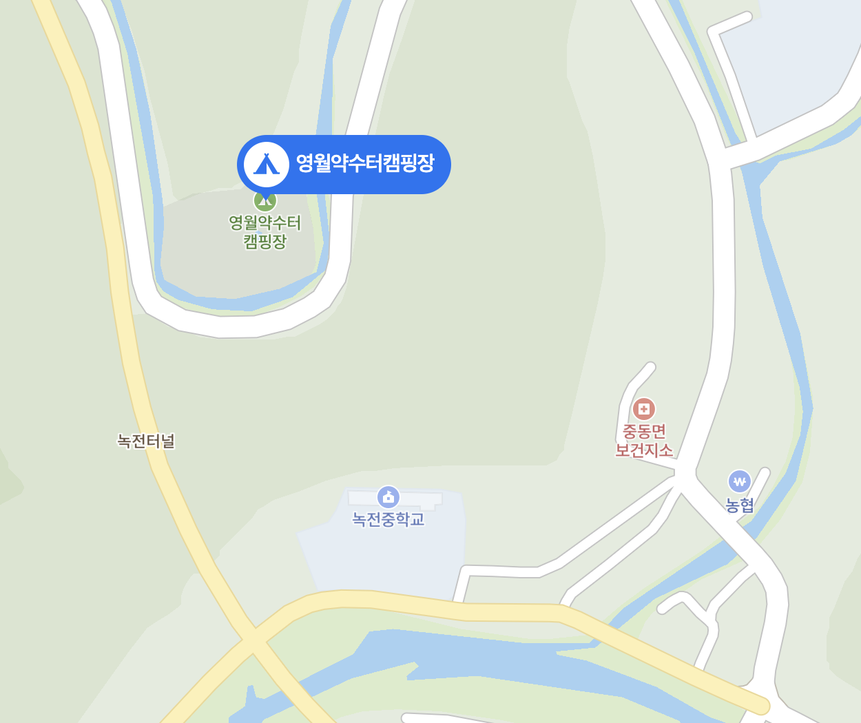 영월약수터캠핑장
