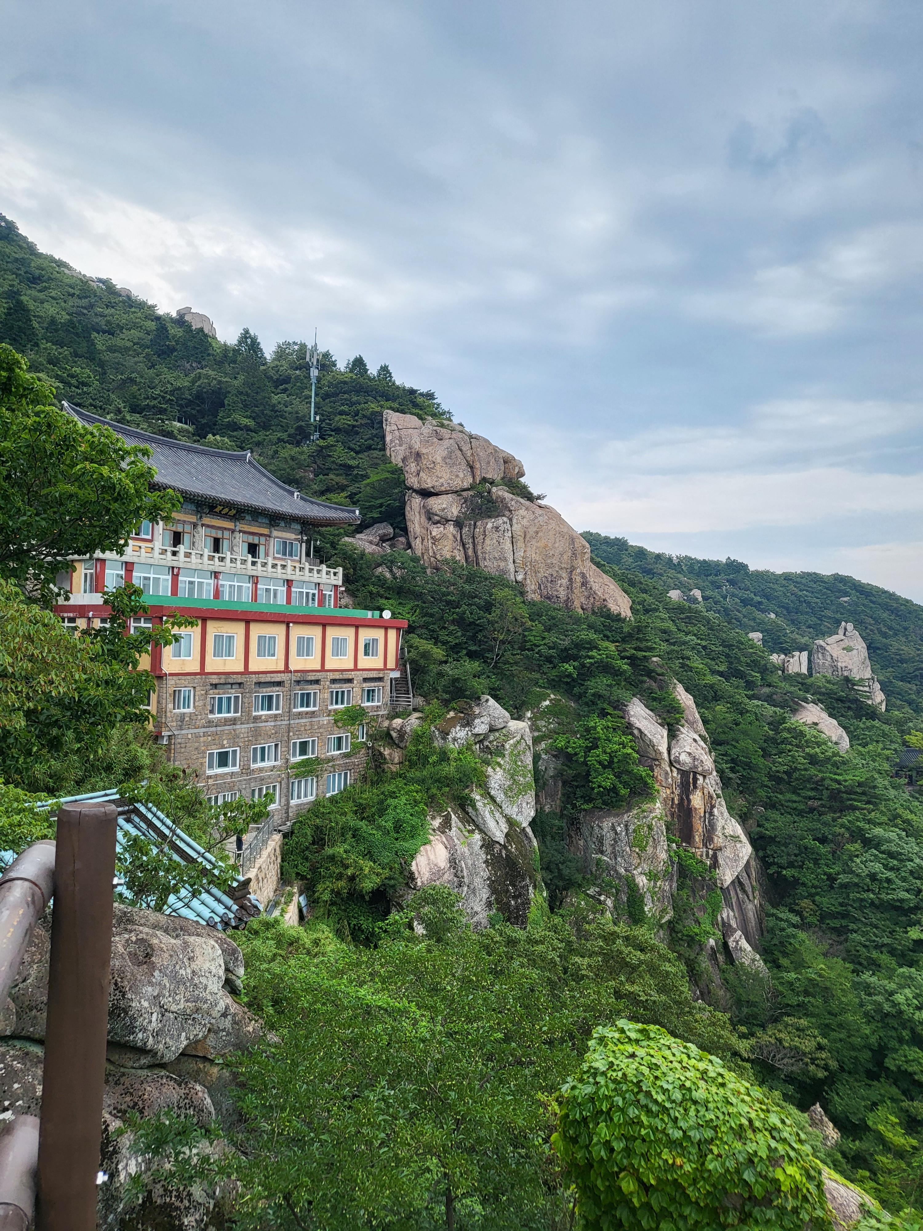 금산과 보리암 절경