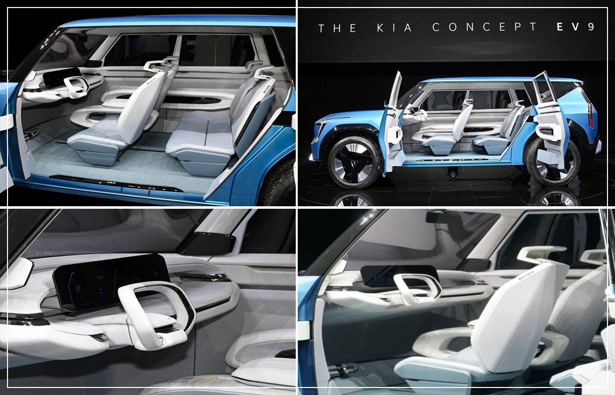 EV9 컨셉트카 실내 디자인 (출처 : 기아 공식 홈페이지)