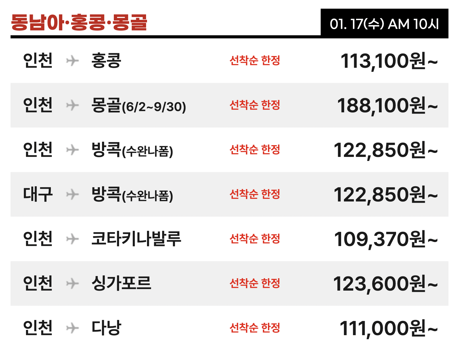 티웨이 메가얼리버드 7