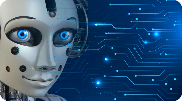 AI-인공지능-챗봇을-로봇의-얼굴-이미지로-형상화한-모습