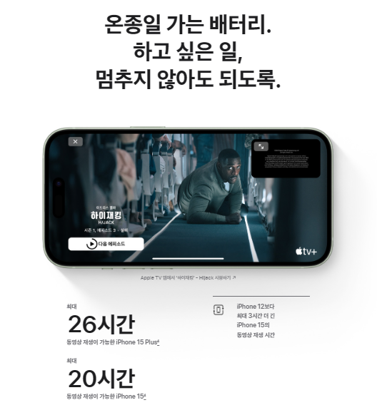 아이폰15 사전예약 혜택... 출시일 가격