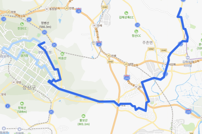  [좌석]김해 58번 버스 노선, 시간표(첫차, 막차) :: 가야대역, 법원, 성산구청, 창원대학교