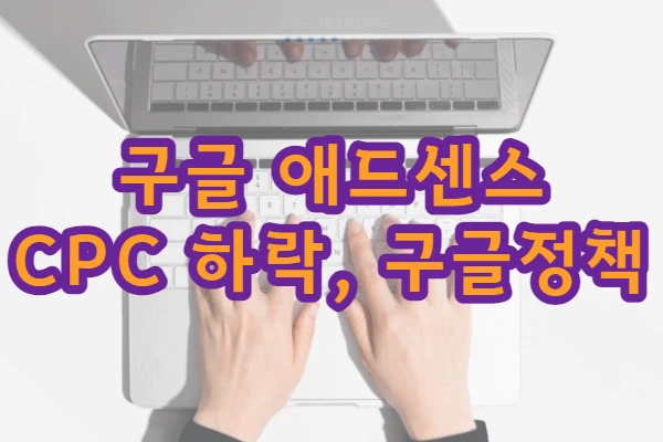  애드센스(AdSense) CPC 단가 하락. 회복 위한 Google 정책 준수