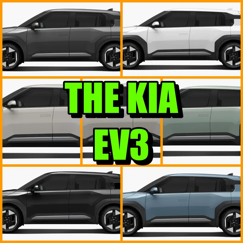THE KIA EV3 색상코드